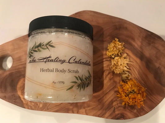 The Healing Calendula Herbal Body Scrub
