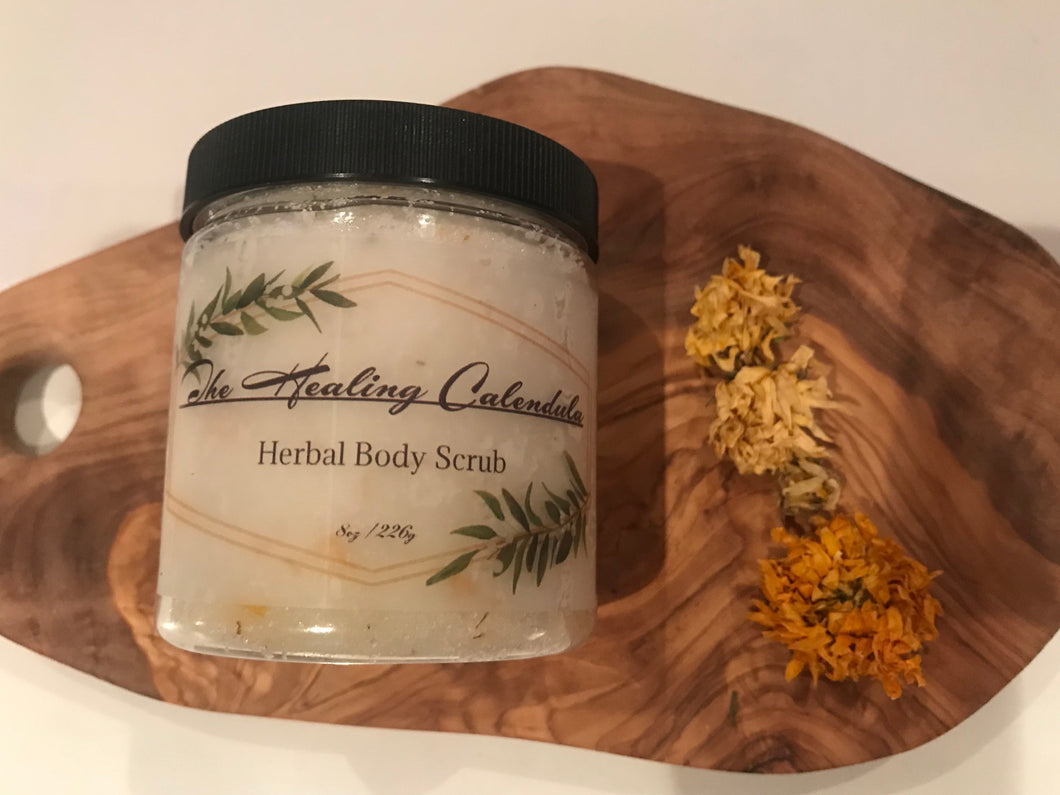 The Healing Calendula Herbal Body Scrub